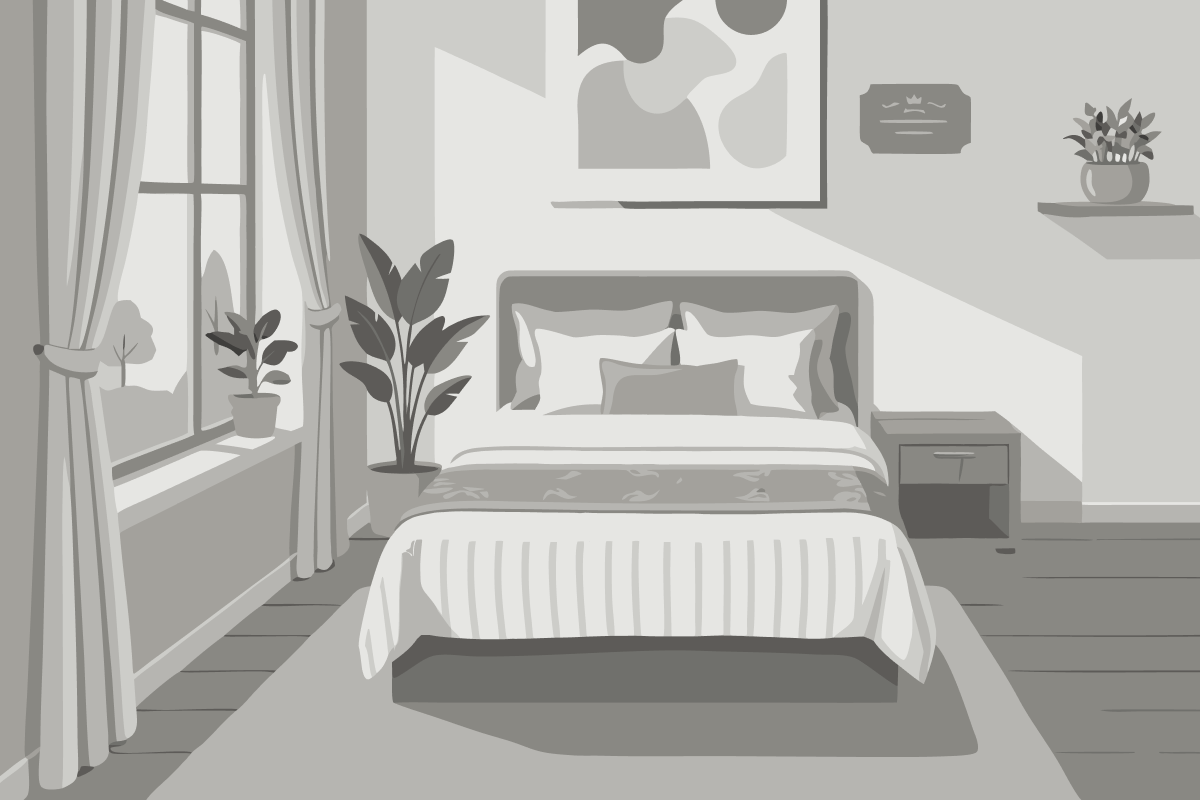 One-Bedroom King Suite with City View and Sofa Bed
